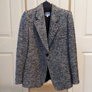 Armani Collezioni Boucle Blazer - Black & White - Size 6